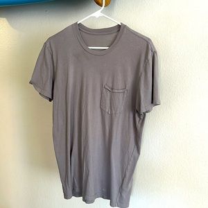 Outerknown Men's Size Small Tee Shirt Gray UPF T Shirt surf beach